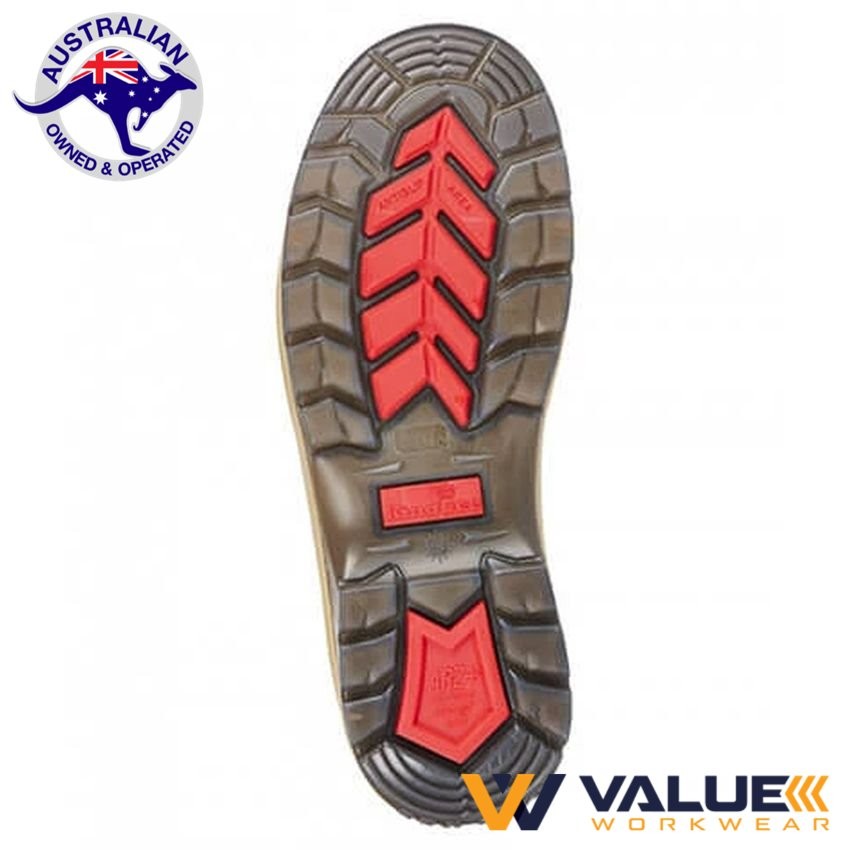 KingGee Tradie 130mm (5 inch) Side Zip Boot - Wheat K27100