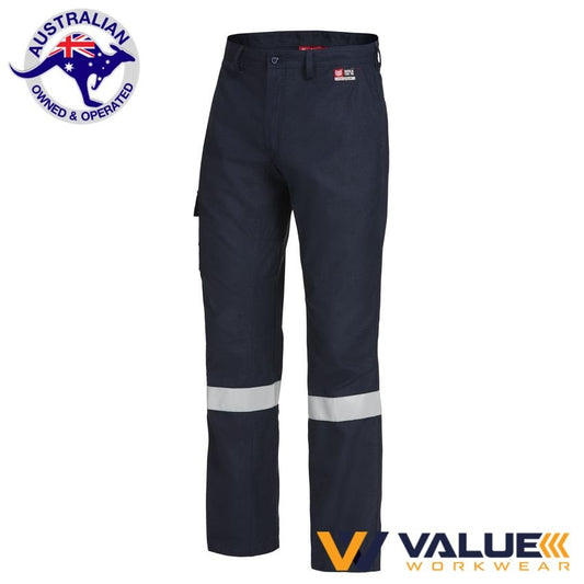 KingGee Shieldtec Flat Fire Retardant Front Cargo Pant With Tape Y02525