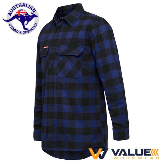 Hard Yakka Foundations Check Flannel Shirt Long Sleeve Y07295