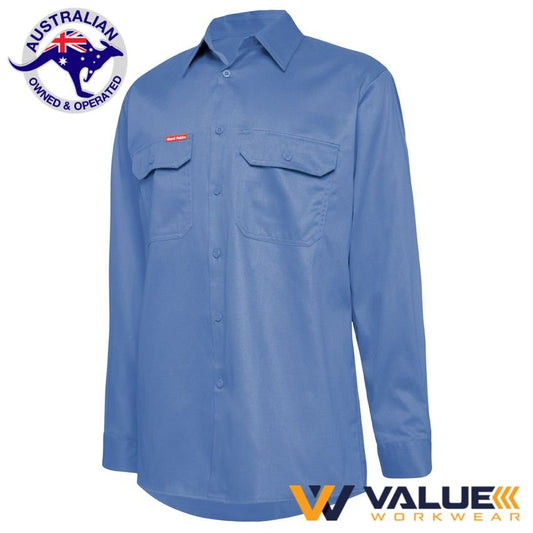 Hard Yakka Foundations Cotton Drill Shirt Long Sleeve Y07500