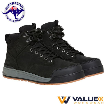 Hard Yakka 3056 Side Zip (5 Inch) Boot - Black Y60201