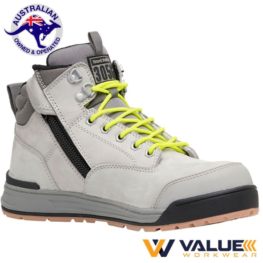 Hard Yakka 3056 Side Zip (5 Inch) Boot - Grey Y60202