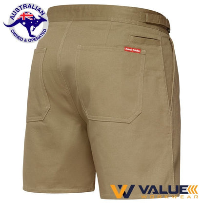 Hard Yakka Drill Shorts with Side Tabs Y05340