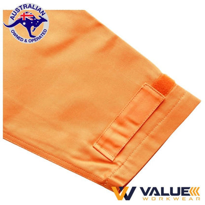 KingGee Reflective Spliced NanoTex Cotton Drill Jacket K55905
