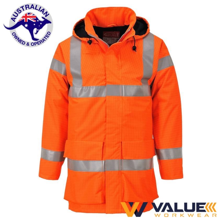Portwest Bizflame Rain Hi-Vis Multi Lite Jacket S774