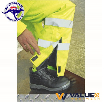 Portwest Bizflame Rain Unlined - Hi-Vis Antistatic FR Pants S780 - Value Workwear