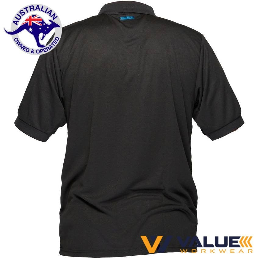 Portwest Short Sleeve Solid Colour Micro Mesh Polo MP101 - Value Workwear