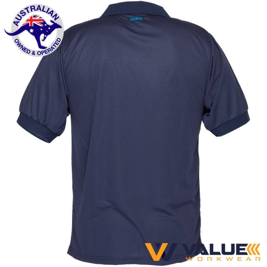 Portwest Short Sleeve Solid Colour Micro Mesh Polo MP101 - Value Workwear
