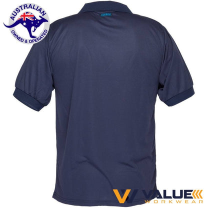 Portwest Short Sleeve Solid Colour Micro Mesh Polo MP101 - Value Workwear