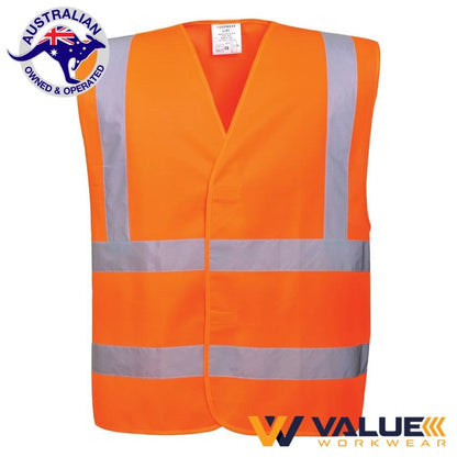 Portwest Hi-Vis Two Band & Brace Vest C470