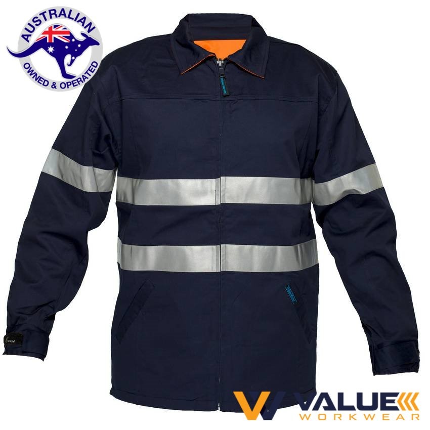 Portwest 100% Cotton Drill Jacket with Stain Repellent Finish MJ288
