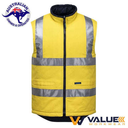 Portwest 100% Cotton Reversible Vest MV278 - Value Workwear