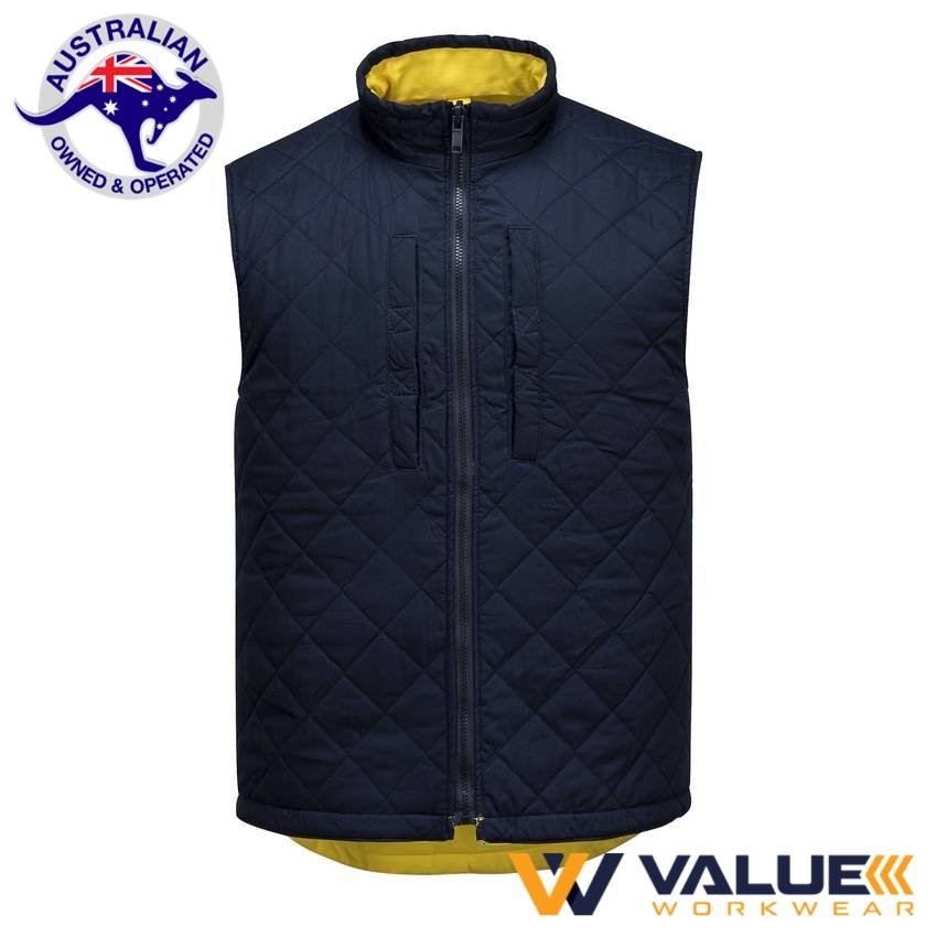 Portwest 100% Cotton Reversible Vest MV278 - Value Workwear