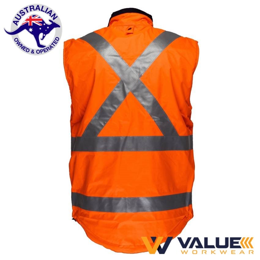 Portwest Cross Back Fleece Reversible Vest MX214 - Value Workwear