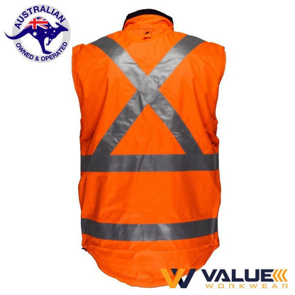 Portwest Cross Back Fleece Reversible Vest MX214 - Value Workwear