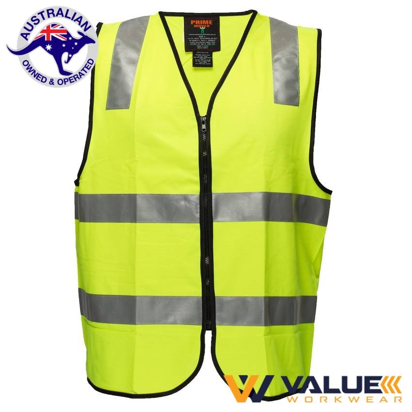 Portwest Day/Night Safety Vest with Tape SECURITY MZ108 - Value Workwear