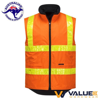 Portwest Fleece Vest with Micro Prism Tape MY214 - Value Workwear