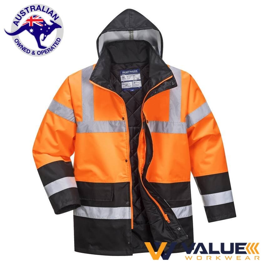 Portwest Hi-Vis Two Tone Traffic Jacket S467