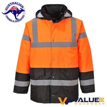 Portwest Hi-Vis Two Tone Traffic Jacket S467 - Value Workwear