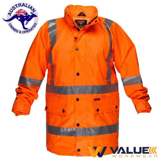 Portwest Rain Jacket with Cross Back Tape MX306