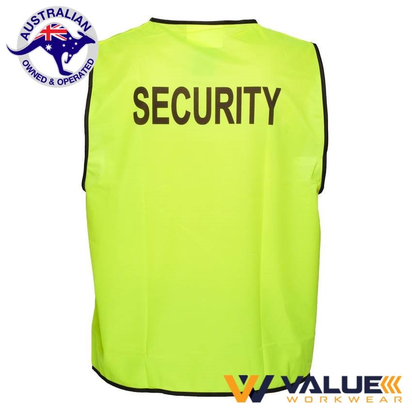 Portwest Security Hi-Vis Vest (day) SECURITY MV122