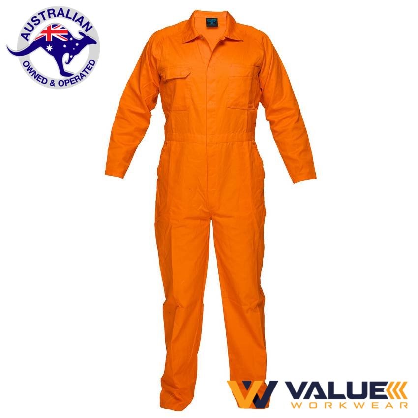 Portwest Lightweight Orange Coveralls MW922