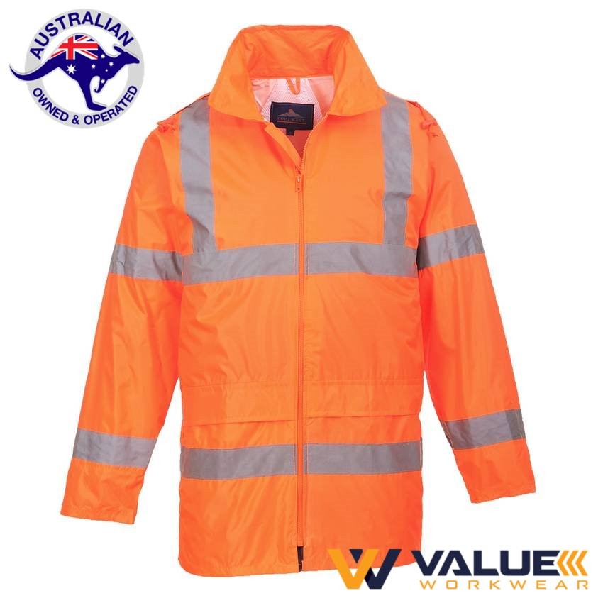 Portwest Hi-Vis Rain Jacket H440