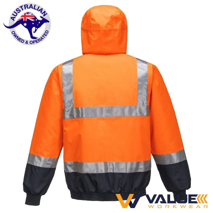 Portwest Hi-Vis Flying Jacket MJ204 - Value Workwear