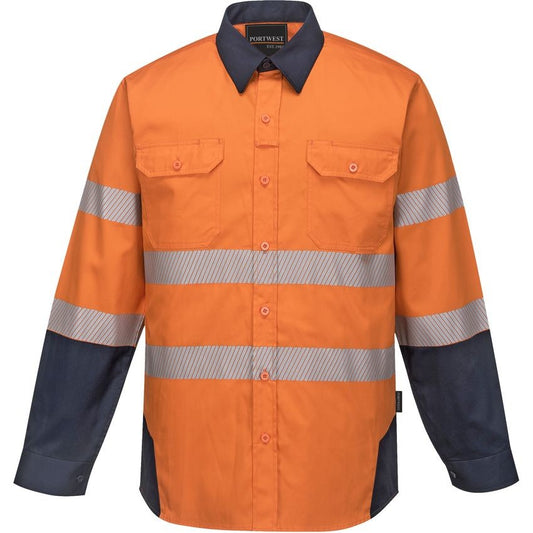 Portwest PW3 Hi-Vis Work Shirt PW372