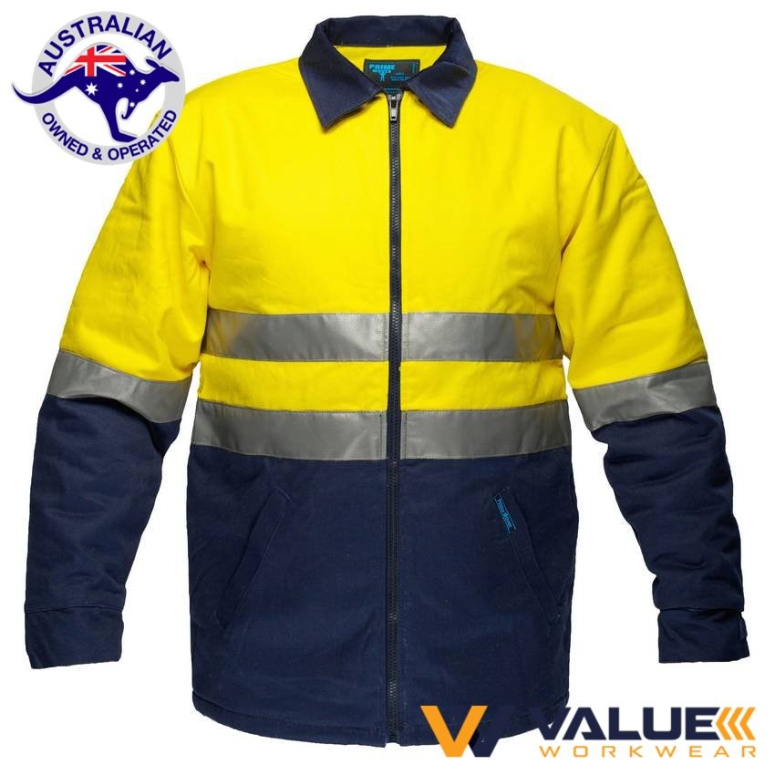 Portwest Quilt Padded Cotton Drill Jacket MJ987 - Value Workwear