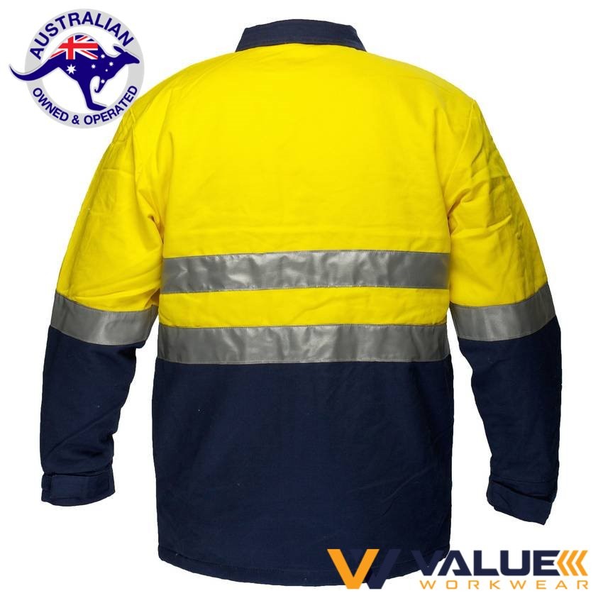 Portwest Quilt Padded Cotton Drill Jacket MJ987 - Value Workwear