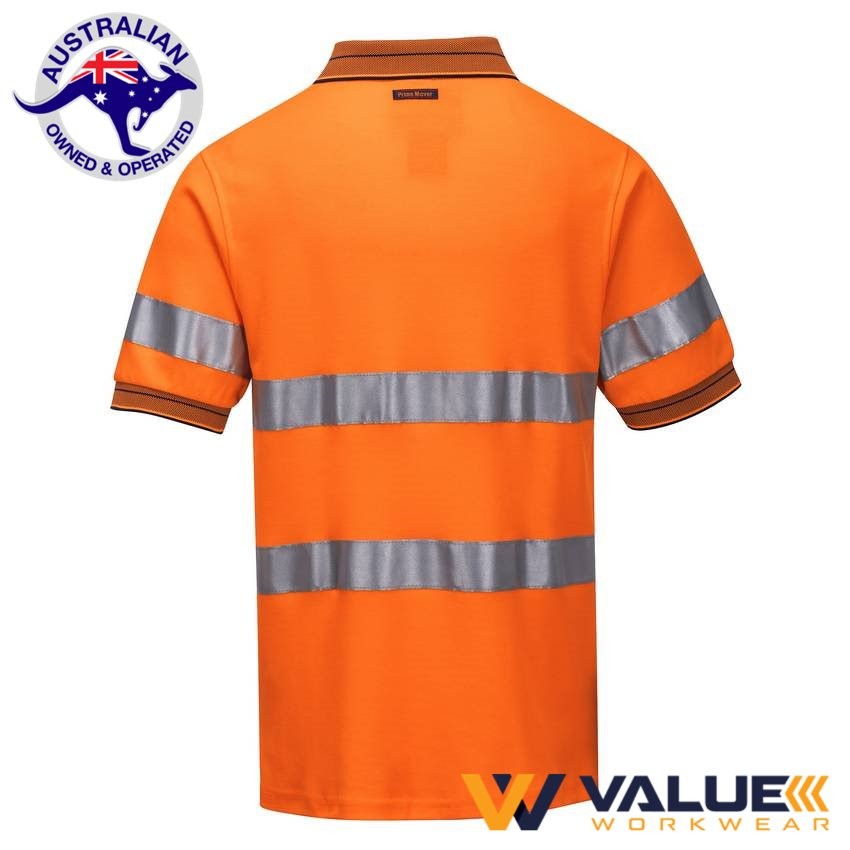 Portwest Short Sleeve Cotton Comfort Polo with Tape MP310 - Value Workwear