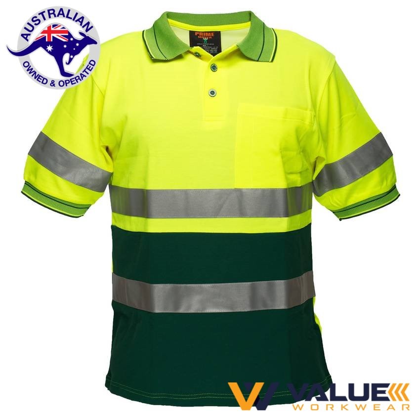 Portwest Short Sleeve Cotton Comfort Polo with Tape MP310 - Value Workwear