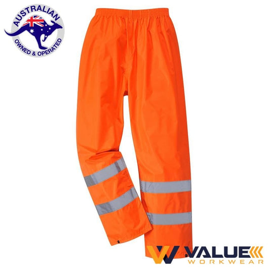 Portwest Hi-Vis Rain Trousers H441