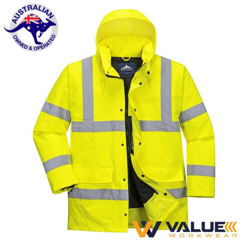 Portwest Hi-Vis Traffic Jacket S460 - Value Workwear