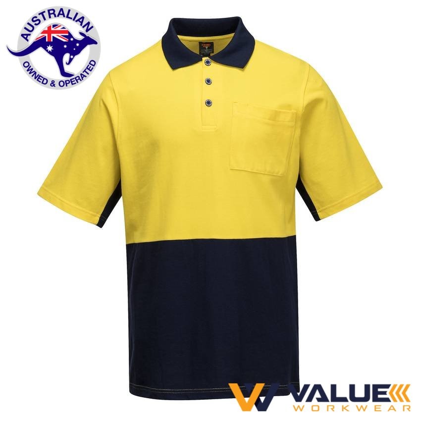 Portwest Short Sleeve Cotton Pique Polo MD618