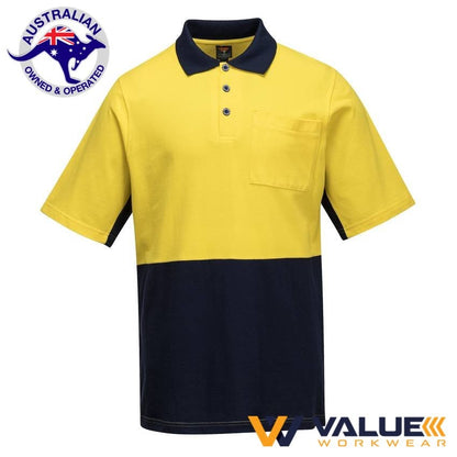 Portwest Short Sleeve Cotton Pique Polo MD618