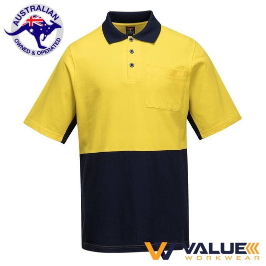 Portwest Short Sleeve Cotton Pique Polo MD618